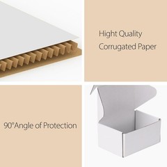 Lightweight 6x4x3 Shipping Boxes Set of 50 – Easy Assembly & Eco-Friendly