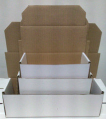 150 boxes 10x2x2 White Corrugated Shipping Mailer Packing Boxes 10″ x 2″ x 2″