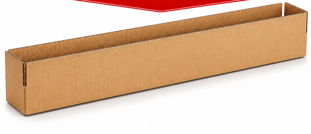 25 Boxes 20″x4″x4″ Long Corrugated Shipping Boxes ECT-32 Kraft Packing Cartons