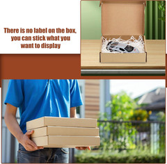 Shipping Boxes 8X6X2 Inches,25 Pack Medium Corrugated Cardboard Mailer Box for M