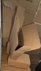 50 Pieces 9″ x 6″ x 3″ Corrugated Security Mailer Shipping Box