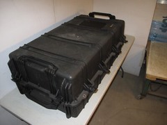 Pelican Case Protector 1780 45x25x16 OD 41x21x14 ID Wheels and Handle Black