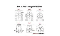 Pick Quantity! 50-300 Folding Shipping Box 10x4x4 White Strong Corrugated Mailer