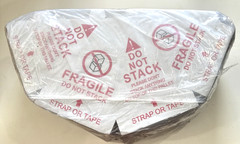60 Pcs Do Not Stack , Fragile, Pallet Cones 8 X 8 X 10″ Corrugated