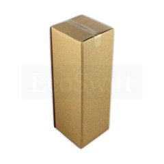 25 4x4x18 EcoSwift Cardboard Packing Tall Long Shipping Corrugated Box Cartons