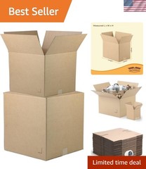 6″x4″x4″ Brown/Kraft Corrugated Cardboard Shipping Boxes 100-Pack | Mailing, …