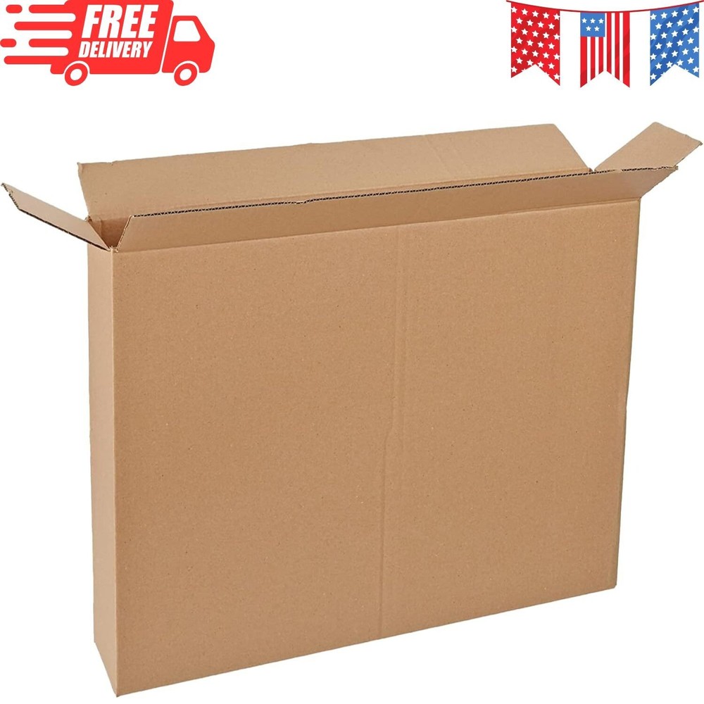 Shipping Side Loading Boxes Large, 30″L x 5″W x 24″H 10-Pack
