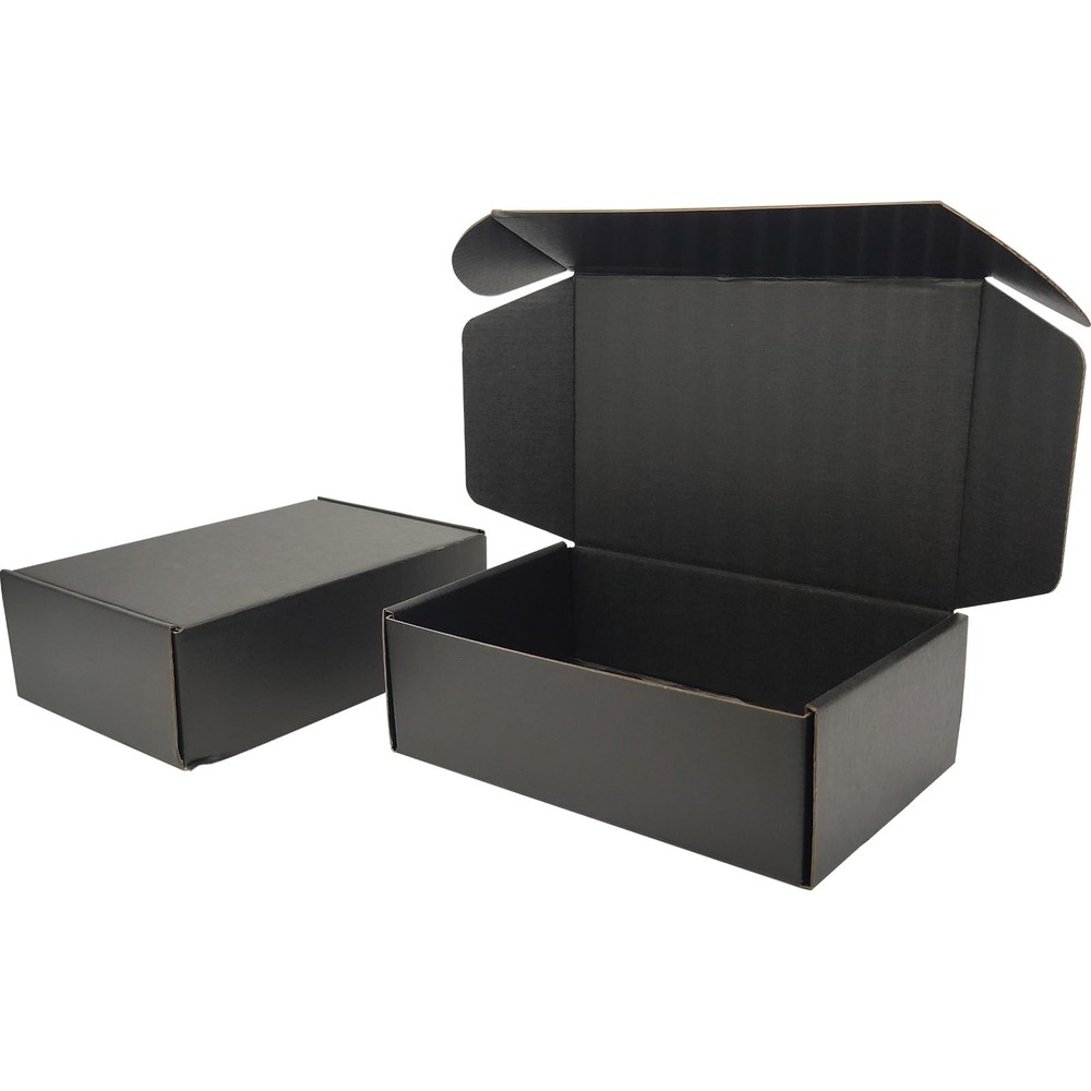Small Black Shipping Boxes for Small Business Pack of 25-9x6x3 inches Cardboa…