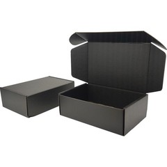Small Black Shipping Boxes for Small Business Pack of 25-9x6x3 inches Cardboa…