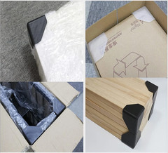 23 Shipping Box Corner Protectors Plastic Packaging Edge Protectors for Carton