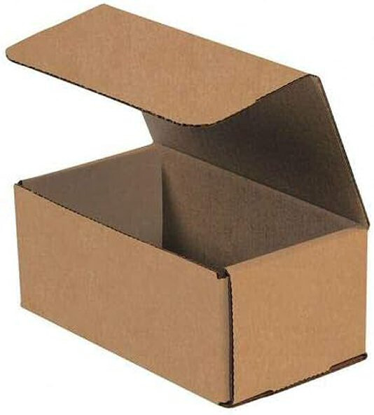 50 8″ x 5″ x 3″ Kraft Corrugated Mailers Die Cut Tuck Flap Boxes