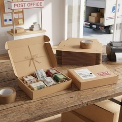 Lightweight & Sturdy 20-Pack 7x5x2 Shipping Boxes – Perfect for All Your Needs