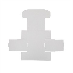 50PCS 6x4x3″ Corrugated Paper Packaging Boxes Shipping Moving Box White Outside