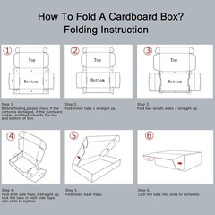 Brand New 9x6x2 Inches Shipping Boxes Set of 25 White Small Corrugated Cardbo…