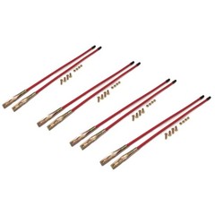 Buyers Products 1308200 Blade Guide Kit 27in Red, Flat Base – Lot of 4