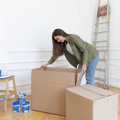 32 x 6 x 6″ Long Corrugated Boxes, ECT-32 Brown Shipping/Moving Boxes 25/Bundle