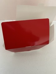 1 LB RED ONE LAYER BALLOTIN BOX CASE 9-1/4 in x 5-1/2 in x 1-1/8 in