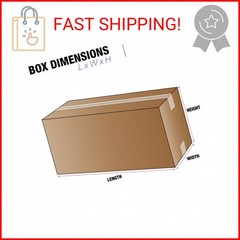 TAPE LOGIC 14 x 4 x 4 Corrugated Cardboard Boxes, Long 14″L x 4″W x 4″H, Pack of