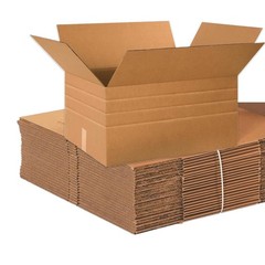 Shipping Boxes 24″L x 18″W x 12″H 10-Pack Large Double Walled Corrugated Boxes