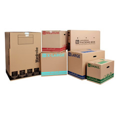 Pen + Gear Universal Moving Box with Cushioning, Fits TVs up to 65″, 2 Count