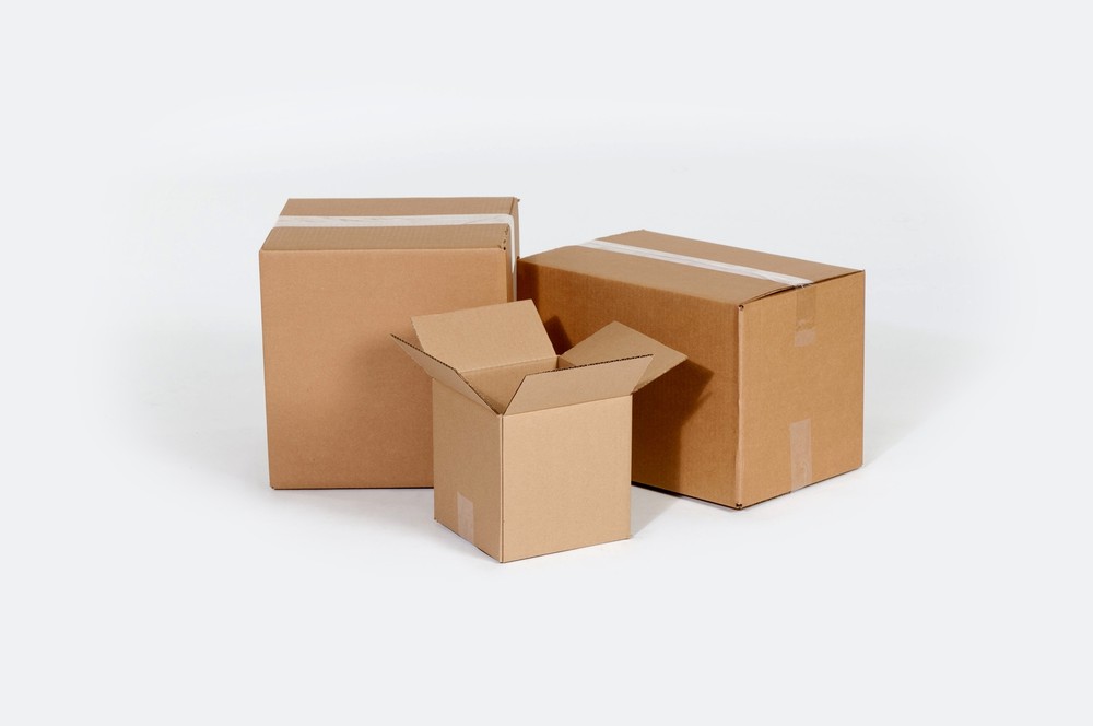 Shipping Box 14x8x8 Corrugated Cardboard Kraft ECT 32 (25/cs)
