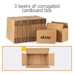 25-100pcs 10″x8″x6″ 8″x6″x4″ Shipping Packing corrugated cardboard boxes ebay UL