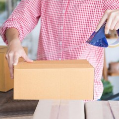 10x6x4 Shipping Boxes – 25 Pack Corrugated Cardboard for Small Business Packing