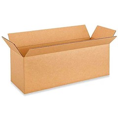 IDL PACKAGING B-1866-25 18 in x 6 in x 6 in Shipping Box, Kraft, Corrugate, 25