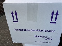 KoolTemp GTS EXCEL Insulated Shipping Box Styrofoam Cooler + Packs Cold 17×17