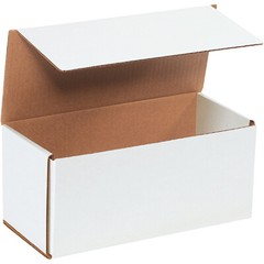 White Corrugated Boxes 11 x 5 x 5″ For Mailing/Shipping ECT-32B 50/Case