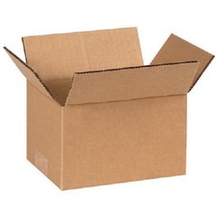 100 7x5x4 Cardboard Shipping Boxes Cartons Packing Moving Mailing Box