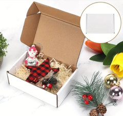10/20/50/100/200PCS 6x4x2 INCH White Corrugated Shipping Packing Boxes Mailer US