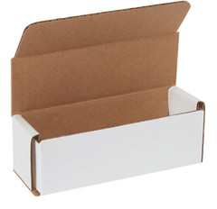 100 Pack 6x2x2 White Corrugated Shipping Mailer Packing Box Boxes 6″ x 2″ x 2″