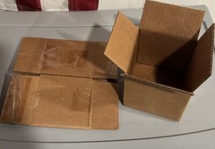 ULINE 4x4x4 Corrugated Cardboard Shipping Packing Boxes Recycled 15 pieces