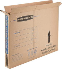 4 Pack Medium Tv/Picture/Mirror Moving Box, 37 X 4 X 27 Inches