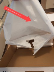 Apple iMac 27-inch EMPTY BOX ONLY w/pouch and Styrofoam Inserts (March 2022)