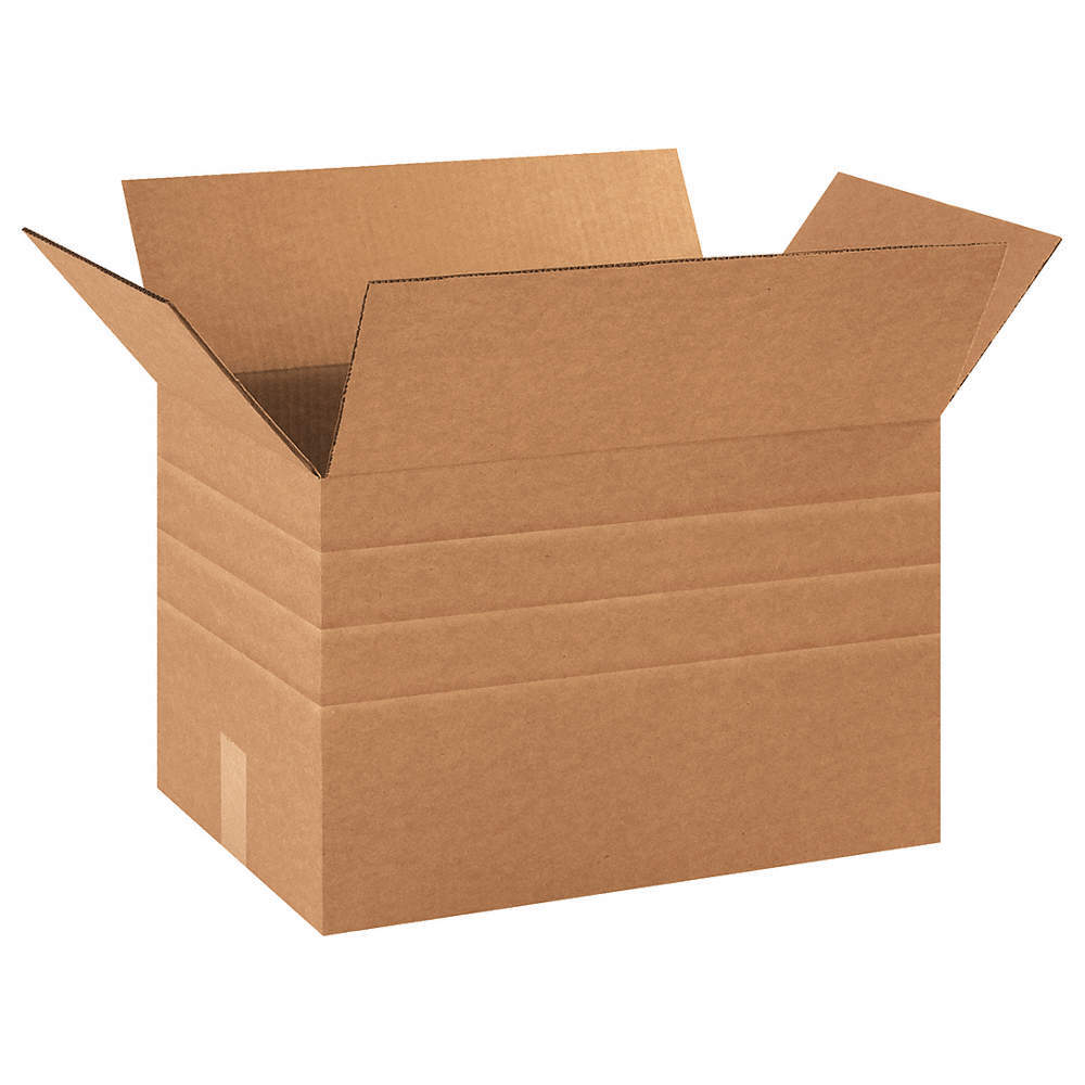 GRAINGER APPROVED 55VH41 Shipping Box,18x12x12-6 in 55VH41 PK 25