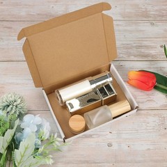 50 Pack 7x5x1 White Shipping Boxes Small Corrugated Cardboard Mailers
