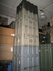 Zero Plastics ForkLift Hard Case 41X37X40 Shipping Crate Extreme Duty Expedition