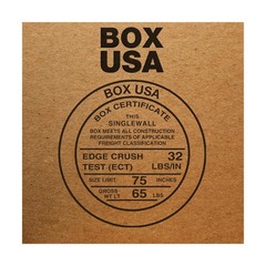 Box USA Moving Boxes, 30″L x 5″W x 24″H 10-Pack Large Side Loading Corrugated…