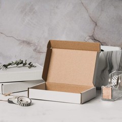 RUSPEPA 6x4x1 Corrugated Box Mailers 50 Pack