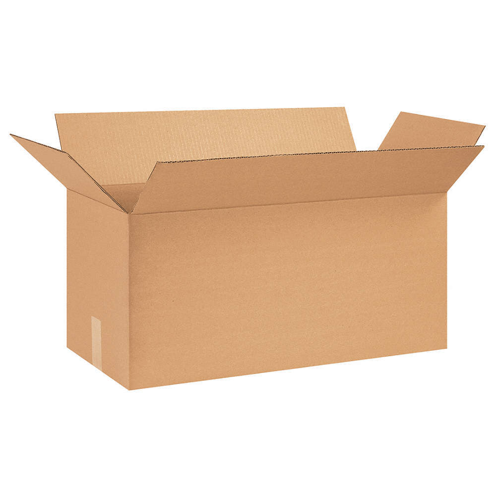 GRAINGER APPROVED 11G122 Shipping Box,Long,Single Wall,32 ECT PK 20