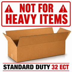 24x10x6 Kraft Shipping Boxes 32 ECT Corrugated Packing Moving Boxes Bulk