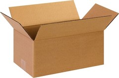 25 10x6x4 Cardboard Shipping Boxes Cartons Packing Moving Mailing LightWeight
