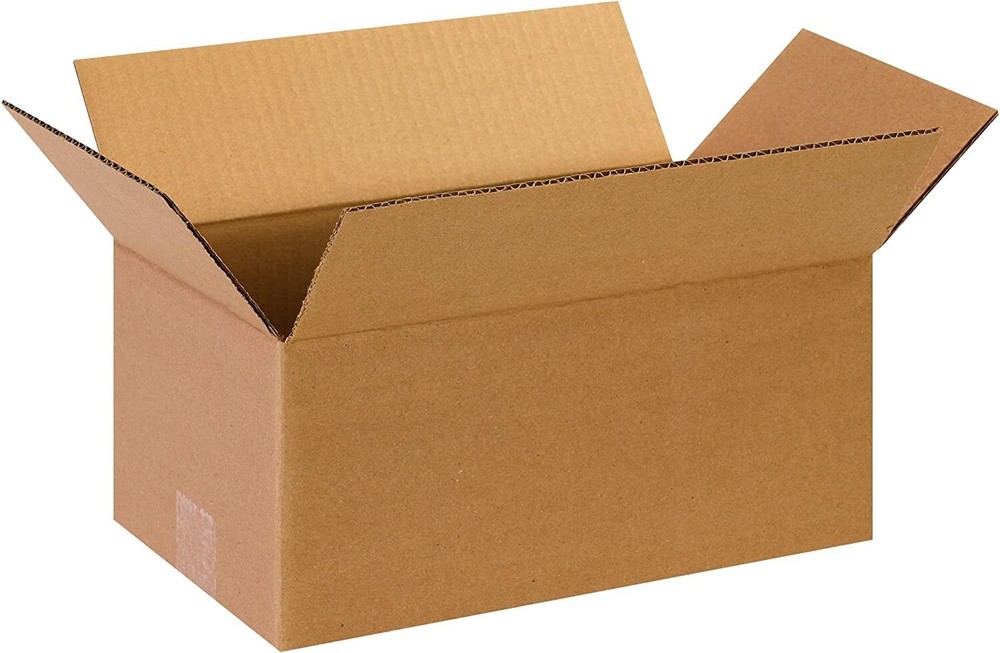 50 10x6x4 Cardboard Shipping Boxes Cartons Packing Moving Mailing LightWeight