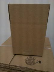 8x6x6 Cardboard Paper Boxes Corrugated Shipping Boxes 32 ECT 25/bndle “#20”