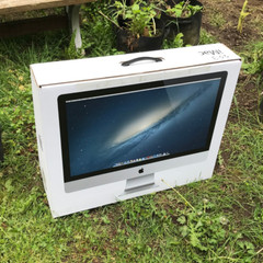 Apple iMac Late 2012 27-inch A1419 Empty BOX ONLY Styrofoam Inserts Moving
