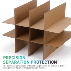 Card Dividers Multicolor Boxes for Packing to Move Cardboard Construction Kit