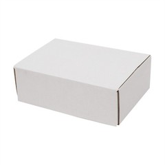 50pcs White Corrugated Cardboard Packaging Shipping Packing Mailing Boxes 6x4x2″