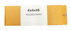 4″ x 4″ x 48″ Cardboard Corrugated Box